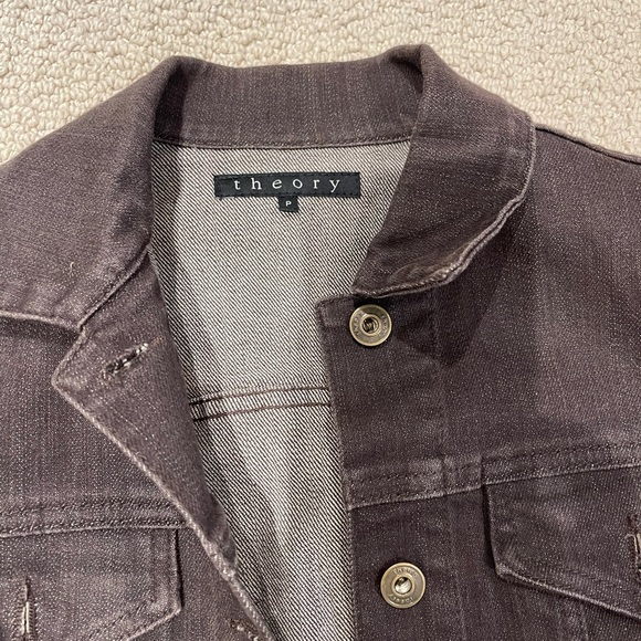Theory denim jacket - Picture 2 of 3